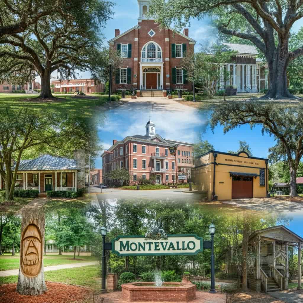 Attractions in Montevallo AL